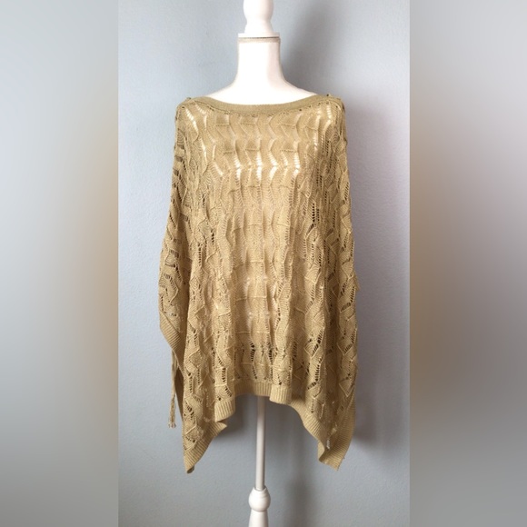 Lauren Ralph Lauren Linen Blend Poncho - Picture 5 of 16